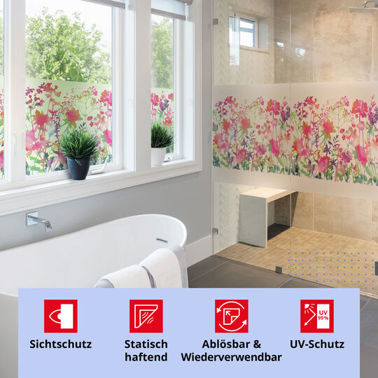 Fensterfolie static PREMIUM Miraflores image number null